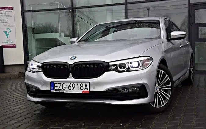 samochody osobowe BMW Seria 5 cena 129900 przebieg: 103500, rok produkcji 2018 z Szczawnica
